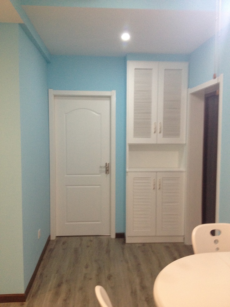 海賦江城13-603正在進(jìn)行水電工藝施工