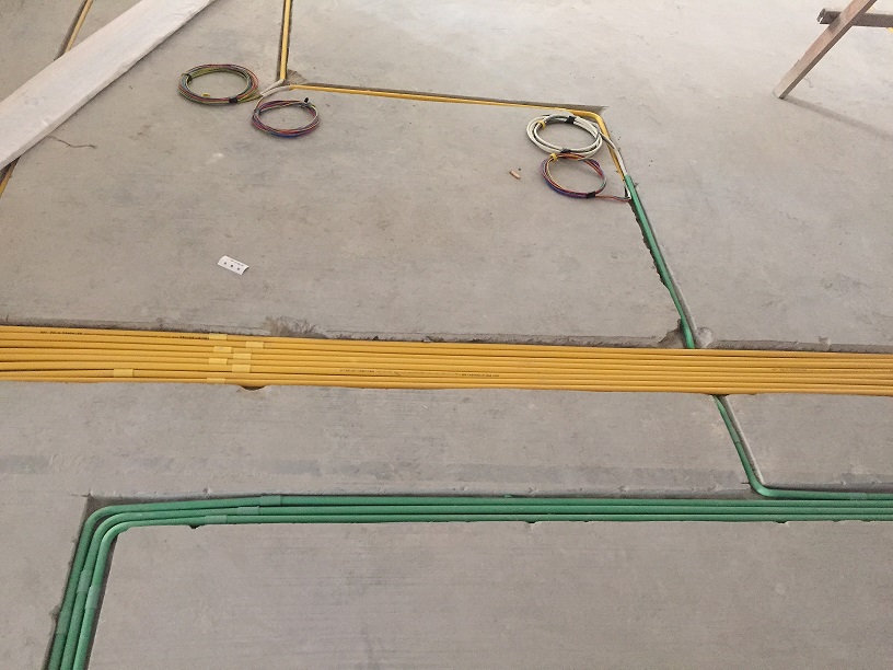 同安家園57-1-1003正在進(jìn)行水電工藝施工